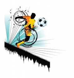 Soccer player Soccer player vector image
