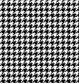 Hounds tooth pattern vector image
