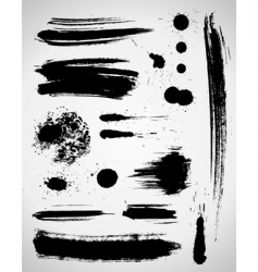 Grunge elements vector image