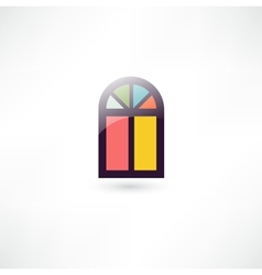 Window icon vector image