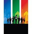 Business people vector image
