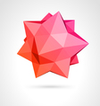 Abstract modern shape vector image