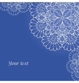 Background with lace ornament and space for your vector image