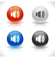 Website buttons vector image