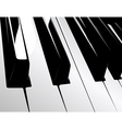 Piano keyboard vector image