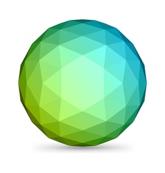 Abstract modern sphere vector image