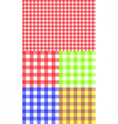 Tablecloth pattern vector image