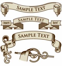 Banners vector image