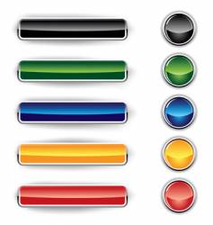 Button vector image
