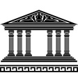 Fantasy temple fourth variant vector image