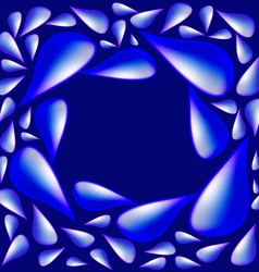 Frame of water Frame of water vector image