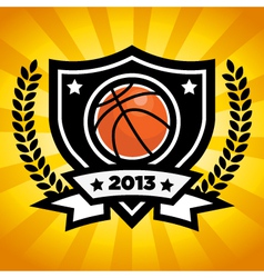 Basketball Logo Emblem vector image