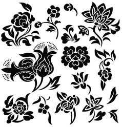 Flower element vector image