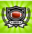 Football Emblem vector image