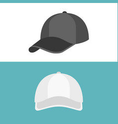 Cap set Royalty Free Vector Image - VectorStock