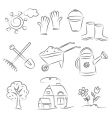 Gardening vector image