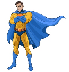 Superhero vector image