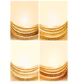 Fabric curtain vector image