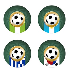 World Cup Group B vector image