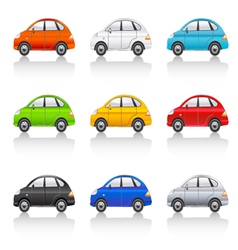 Retro style cars vector image