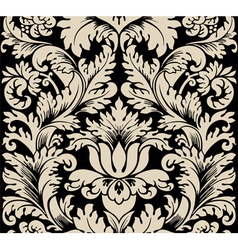 Damask semless silk vector image