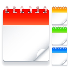 Calendars vector image