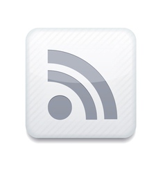 RSS Icon vector image