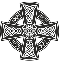 Celtic cross vector image