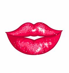 Lips vector image