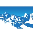 Mountain vector image