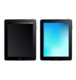 Tablet touch computer vector image