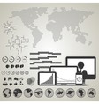 Infographics vector image
