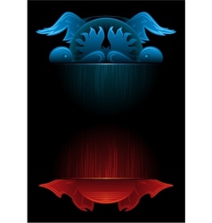 Gothic background vector image