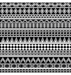Geometrical shapes pattern vector image
