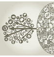 Business arrow vector image