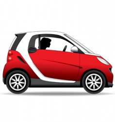 Small car vector image