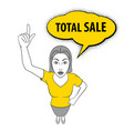 Woman gesturing Woman gesturing vector image