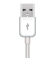 Vector USB plug vector image