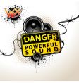 Danger Danger vector image