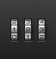 Combination lock vector image