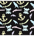 Pirates background vector image