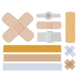 Bandages collection vector image