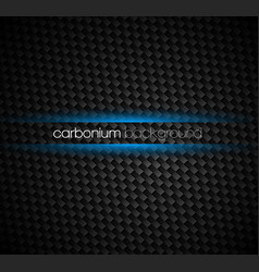Carbon fibre background vector image