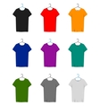 Short Sleeve T-shirts Template Short Sleeve T-shirts Template vector image