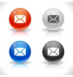 Website template buttons vector image