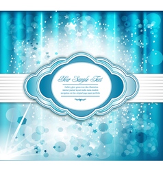 Holiday greeting background vector image