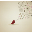 Birdie sings Birdie sings vector image