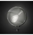 UI Map location icons vector image