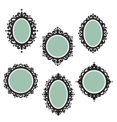 Antique frames vector image