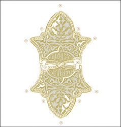 Ornament vector image